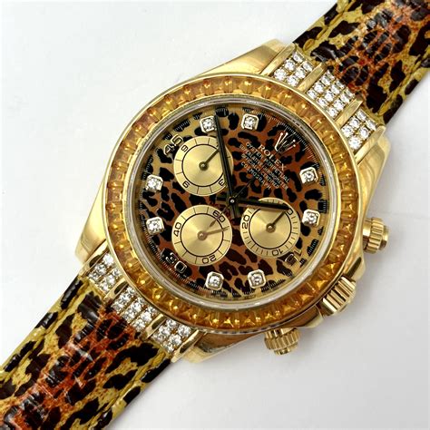 Rolex saco leopard